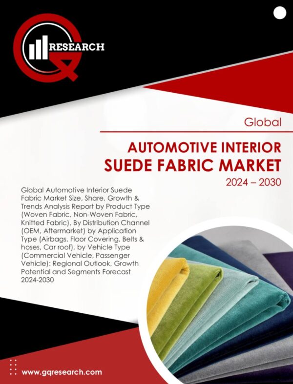 Automotive Interior Suede Fabric Market Growth Analysis by Size, Share & Forecast to 2030 | GQ Research