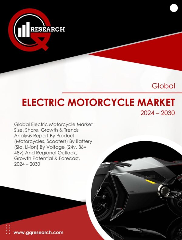 Electric Motorcycle Market Report Size & Share, Forecast to 2030 | GQ Research