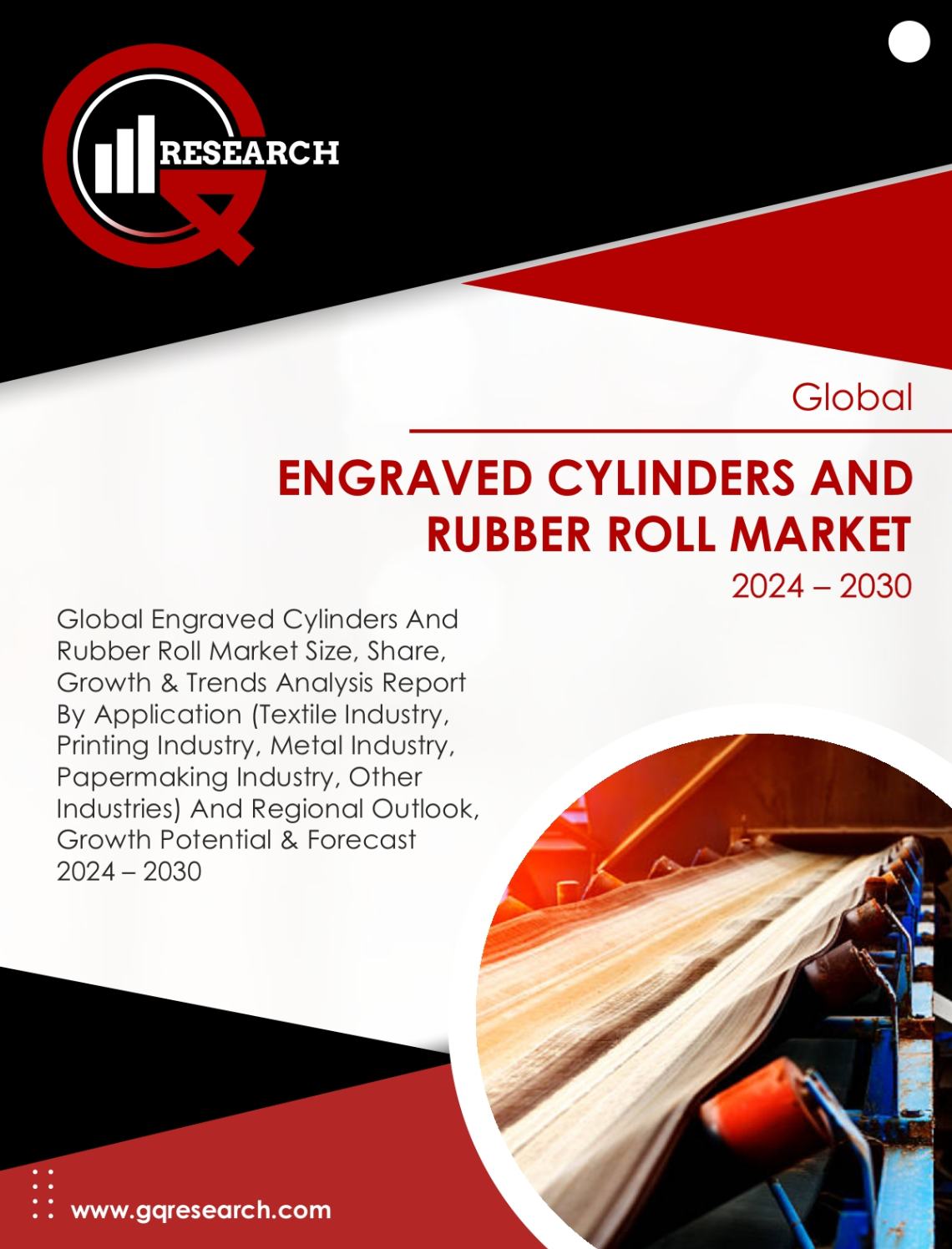 Engraved Cylinders And Rubber Roll Market Size, Share, Growth & Forecast to 2030 | GQ Research
