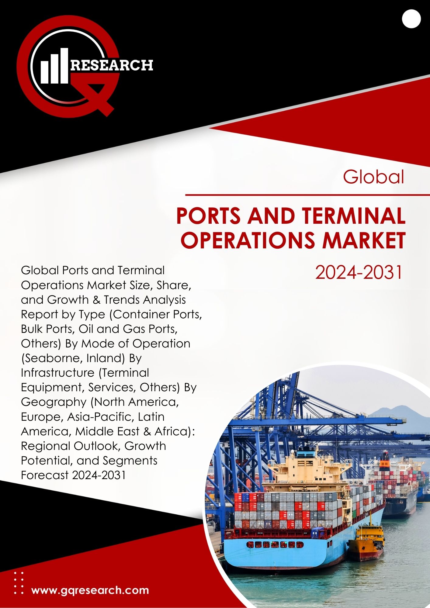 Ports and Terminal Operations Market Forecast 2024-2031 | GQ Research