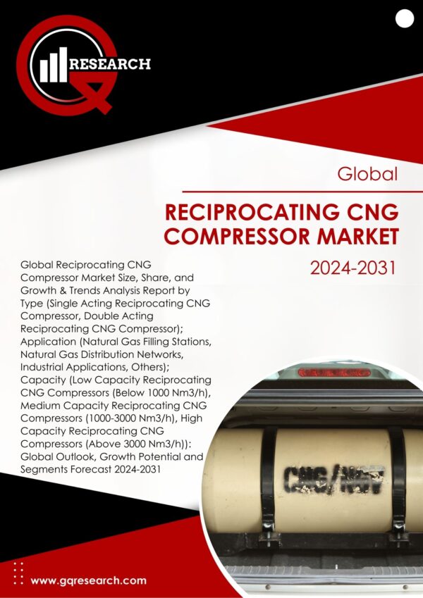 Reciprocating CNG Compressor Market Forecast 2024-2031 | GQ Research