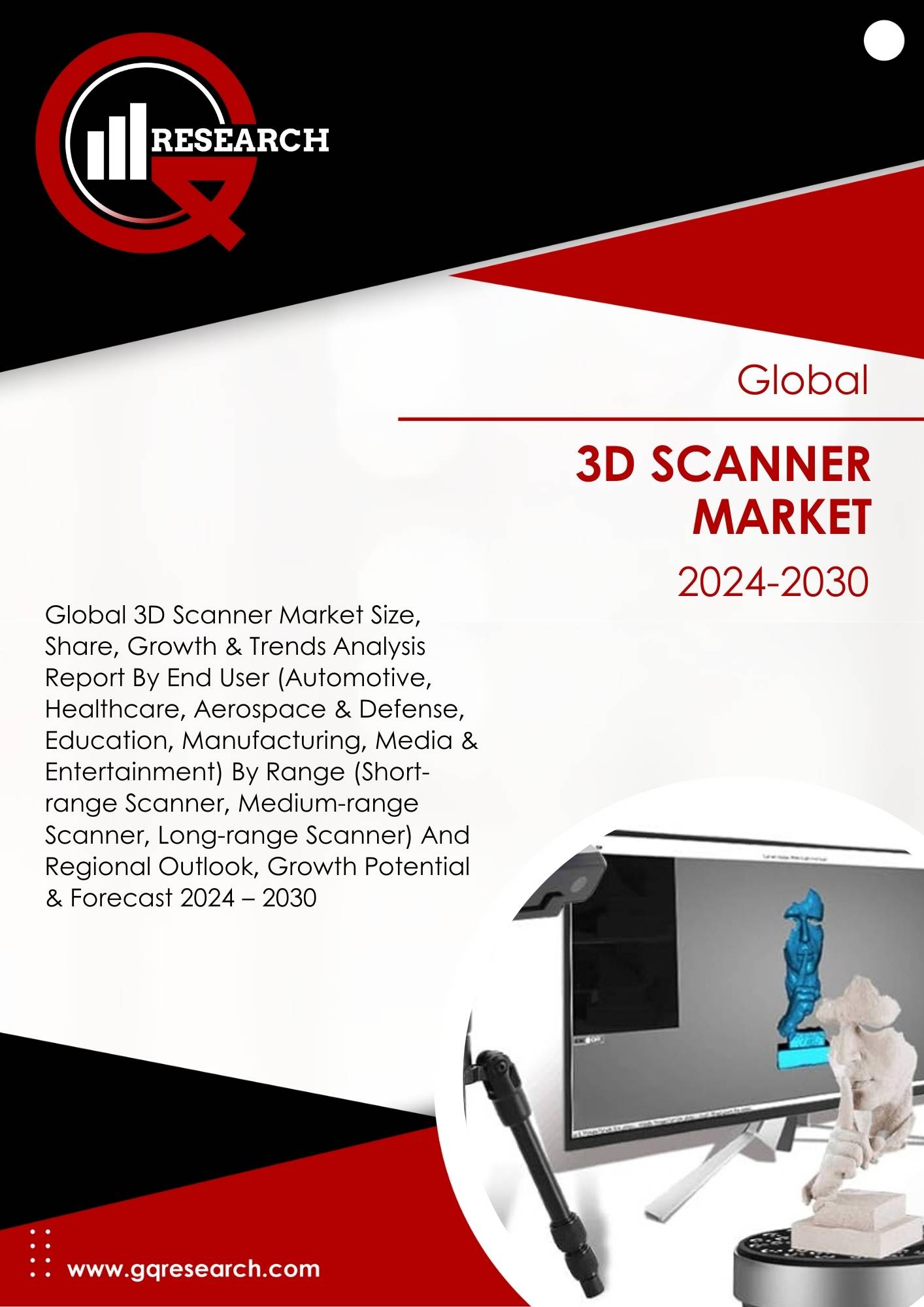 3D Scanner Market Size, Share, Growth and Forecast to 2030 GQ Research