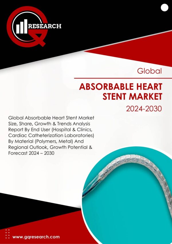Absorbable Heart Stent Market Size, Share, Growth and Forecast to 2030 | GQ Research