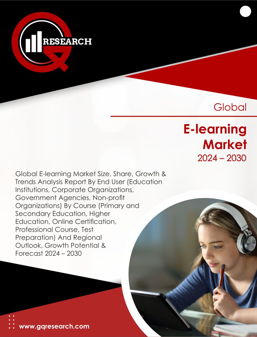 E-learning Market Size, Share, Growth and Forecast to 2030 | GQ Research