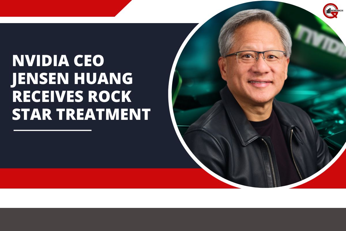 Nvidia CEO Jensen Huang Gets Rock Star Welcome in Taiwan, Shares Soar | GQ Research